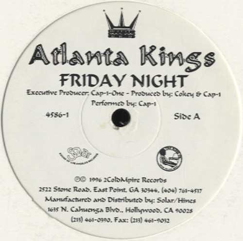 Atlanta Kings - We're Not Gonna Take It / Friday Night (12")