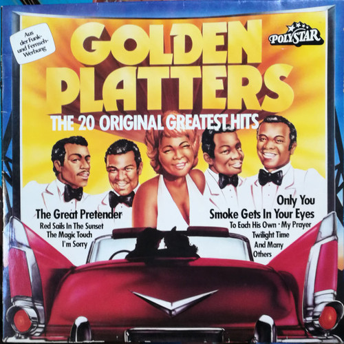 The Platters - Golden Platters - The 20 Original Greatest Hits - Polystar (3) - 9198 167 - LP, Comp 1487873560