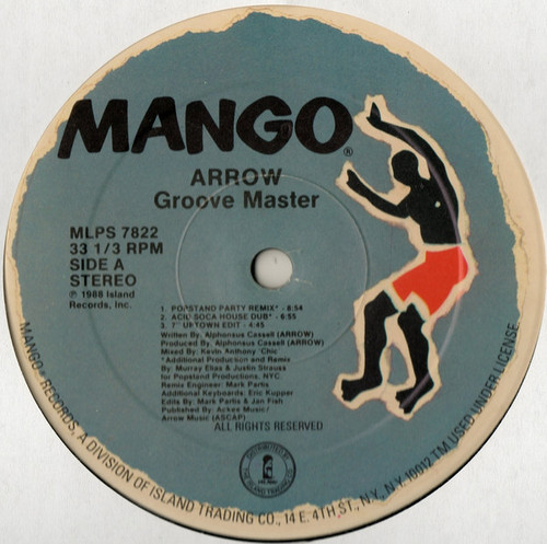Arrow (2) - Groove Master - Mango - MLPS 7822 - 12" 1488031036