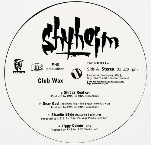 Shyheim - Club Wax - Noo Trybe Records, Noo Trybe Records - 7243 8 41583 1 6, SPRO-11093 - LP, Promo 1488172753