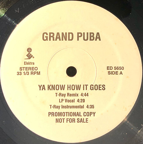 Grand Puba - Ya Know How It Goes / Lickshot (12", Promo)