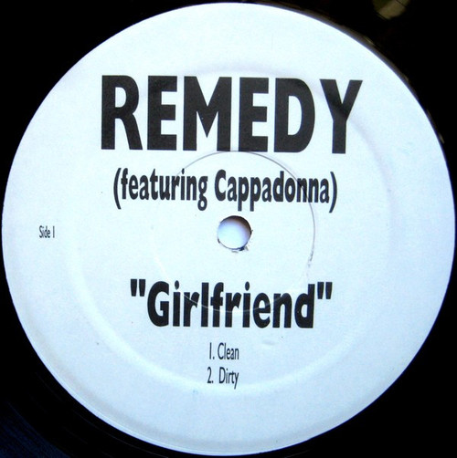 Remedy (3) - Girlfriend (12", Promo)