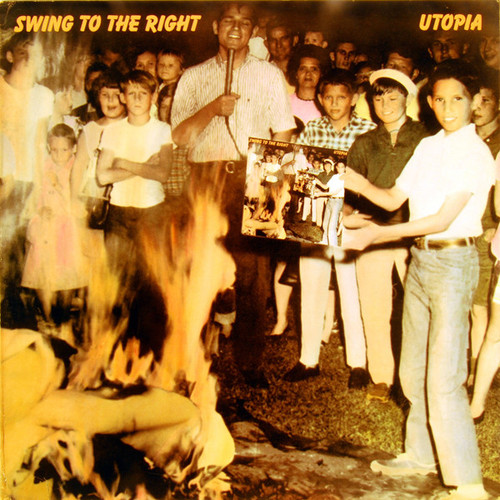 Utopia (5) - Swing To The Right (LP, Album, Jac)