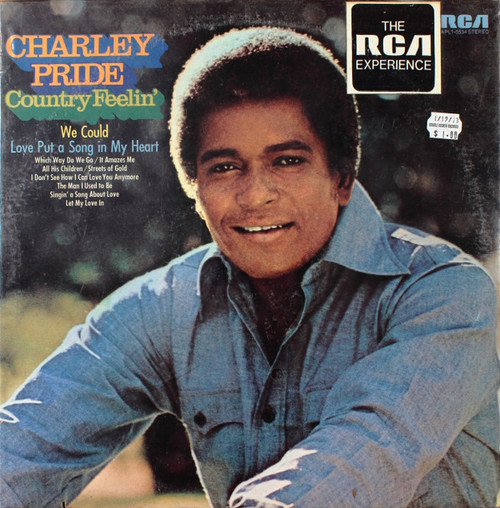 Charley Pride - Country Feelin' (LP, Album)