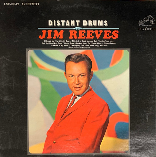 Jim Reeves - Distant Drums (LP, Album, RE, Hol)