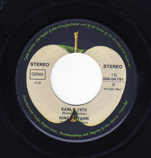 Ringo Starr - It Don't Come Easy  - Apple Records - 1C 006-04 791 - 7", Single 1496196904