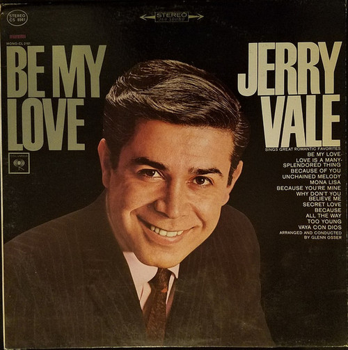 Jerry Vale - Be My Love - Columbia - CS 8981 - LP, Album 1499139979