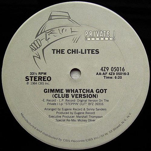 The Chi-Lites - Gimme Whatcha Got (12")