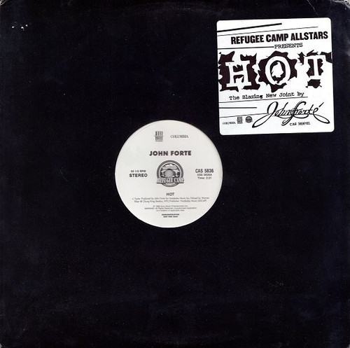John Forte - Hot - Ruffhouse Records, Columbia - CAS 5836 - 12", Promo 1500543574