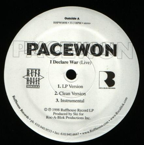 Pacewon - I Declare War (Live) (12")