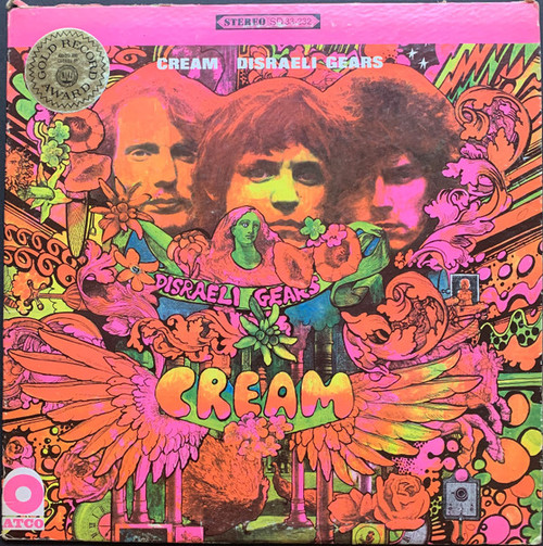 Cream (2) - Disraeli Gears - ATCO Records - SD 33-232 - LP, Album, CT  1501227481