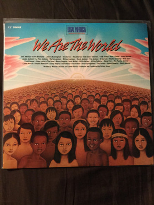 USA For Africa - We Are The World - Columbia - US2-05179 - 12", Promo 1509547030
