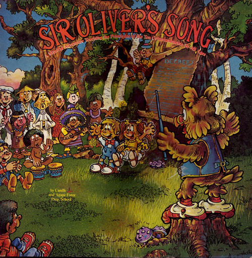 Candle (3) And Agape Force Prep. School* - Sir Oliver's Song: A Musical Adventure Teaching The Principles Of The Ten Commandments To All Ages (LP)