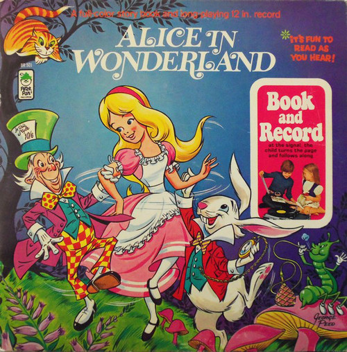 The Peter Pan Players And Orchestra* - Alice In Wonderland (LP, Mono)