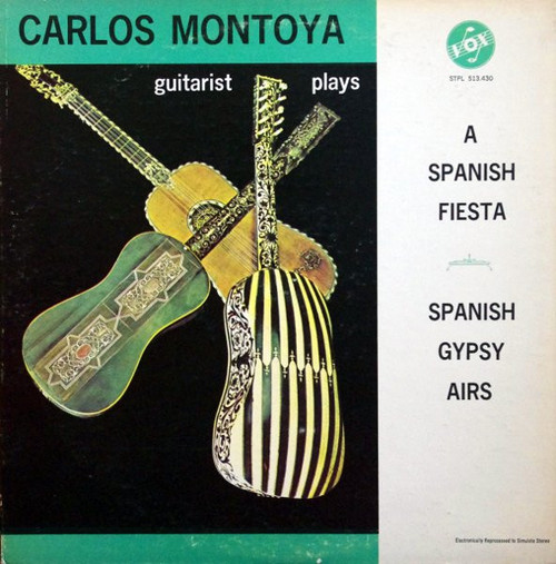Carlos Montoya - A Spanish Fiesta, Spanish Gypsy Airs - VOX (6) - STPL 513.430 - LP, Comp 1511466769