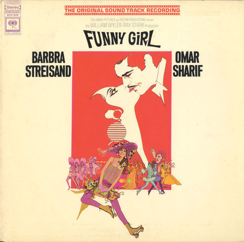 Barbra Streisand, Omar Sharif - Funny Girl (The Original Sound Track Recording) (LP, Album, Pit)