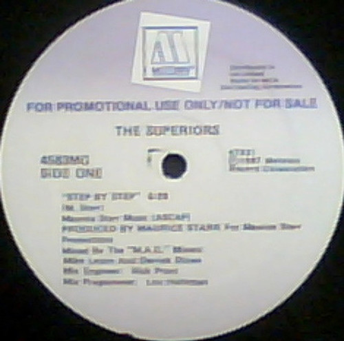 The Superiors* - Step By Step (12", Promo)