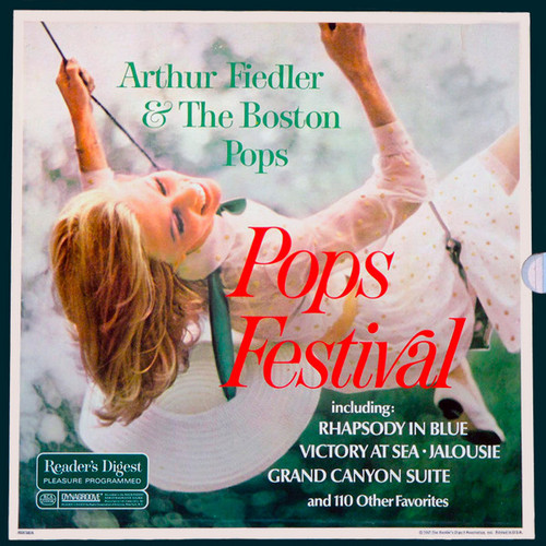 Arthur Fiedler & The Boston Pops Orchestra - Pops Festival - Reader's Digest, RCA Custom - RDA 48-A, RD4-48 - 10xLP, Comp, Mono + Box 1524660028
