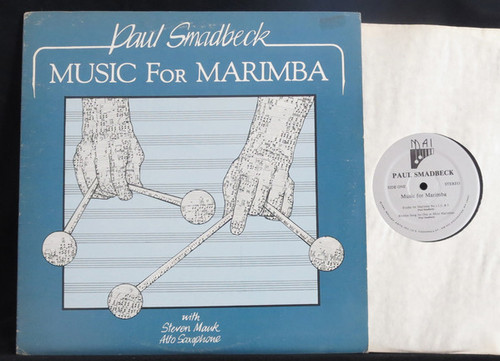 Paul Smadbeck - Music For Marimba (LP)