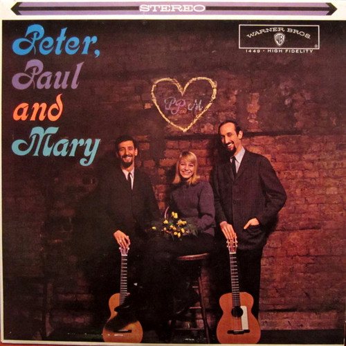 Peter, Paul & Mary - Peter, Paul And Mary - Warner Bros. Records - WS 1449 - LP, Album, Pit 1533704728