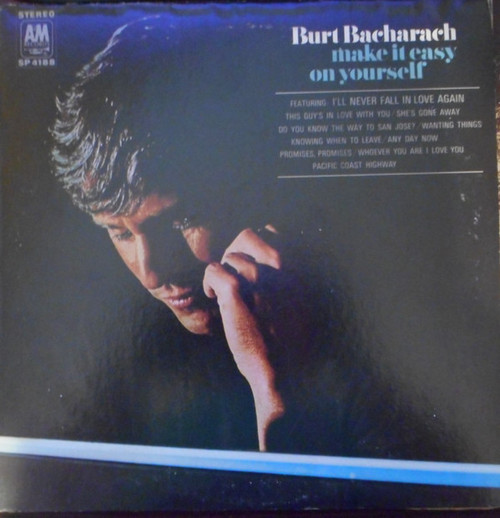 Burt Bacharach - Make It Easy On Yourself - A&M Records, A&M Records - SP 4188, SP-4188 - LP, Album, RP 1533727582