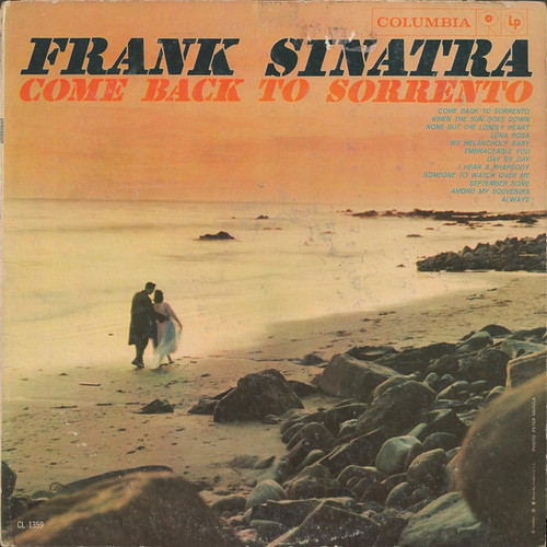 Frank Sinatra - Come Back To Sorrento - Columbia - CL 1359 - LP, Comp, Mono, Ter 1534943977