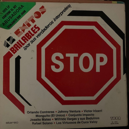 Various - Stop Abusadora - 12 Exitos Bailables - Teca Records - XL-3019 - LP, Comp 1537006795