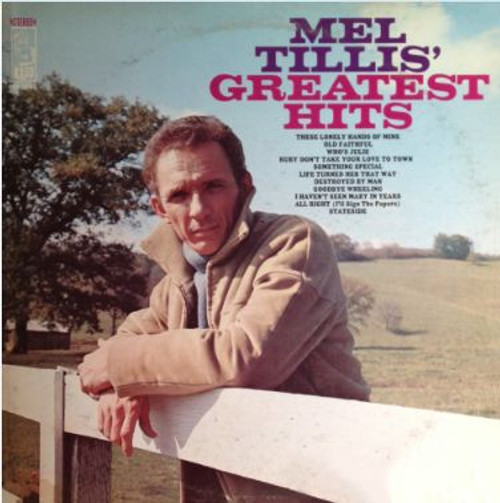 Mel Tillis - Mel Tillis' Greatest Hits - Kapp Records - KS-3589 - LP, Comp 1537856293
