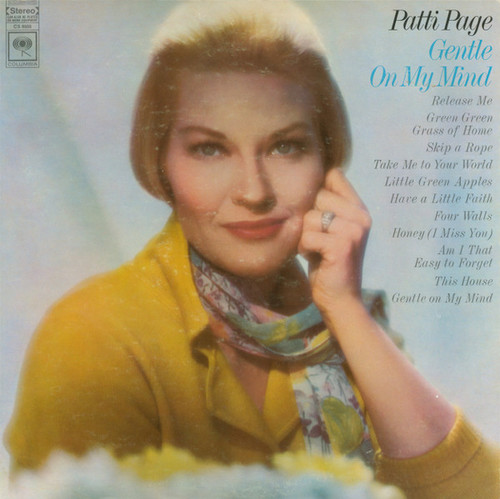 Patti Page - Gentle On My Mind - Columbia - CS 9666 - LP, Album 1537906366