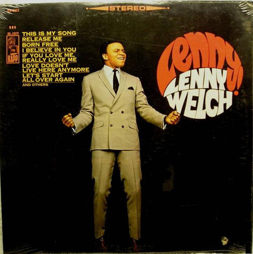 Lenny Welch - Lenny! - Kapp Records - KS-3517 - LP 1538700559