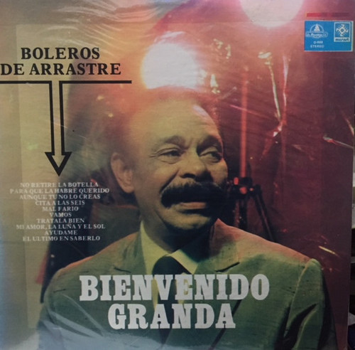 Bienvenido Granda - Boleros de Arrastre - Musart - D-999 - LP, Album 1546022551