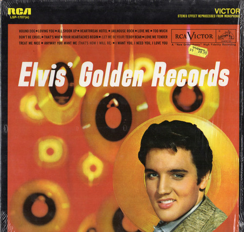 Elvis Presley - Elvis' Golden Records - RCA Victor, RCA Victor - LSP-1707(e), LSP 1707(e) - LP, Comp, RE 1549842505