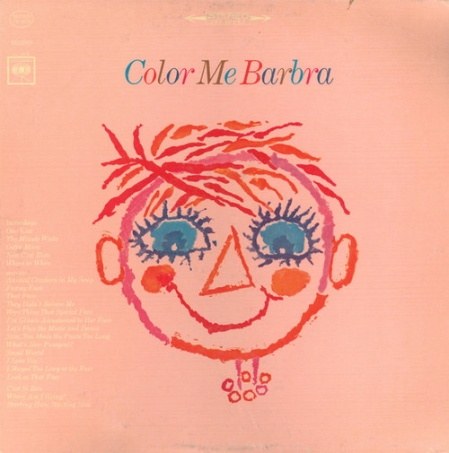 Barbra Streisand - Color Me Barbra (LP, Album)