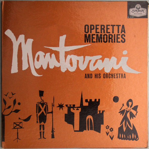 Mantovani And His Orchestra - Operetta Memories - London Records, London Records - LL 3181, LL.3181 - LP 1556466088