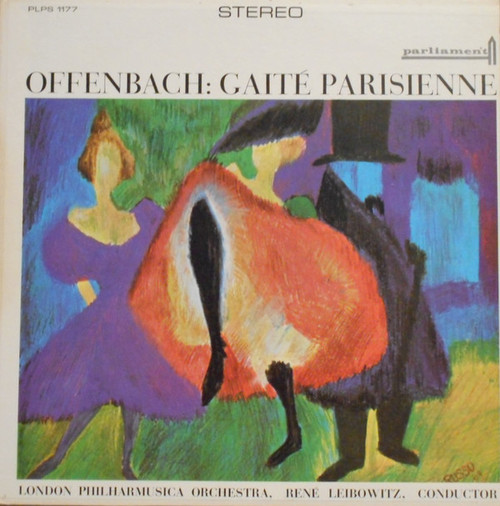 Jacques Offenbach, The London Philharmonic Orchestra, René Leibowitz - Gaite Parisienne - Parliament, Parliament - PLPS 1177, PLPS-1177 - LP, Album 1562043469