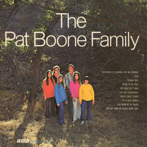 The Pat Boone Family - The Pat Boone Family - Word - WST 8536 - LP, Album 1568284429