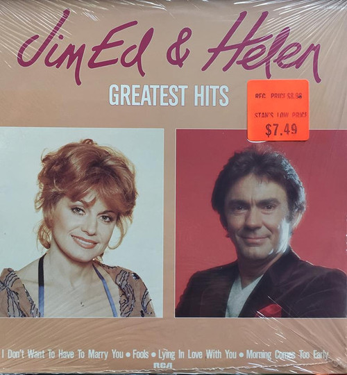 Jim Ed & Helen* - Greatest Hits (LP, Comp)