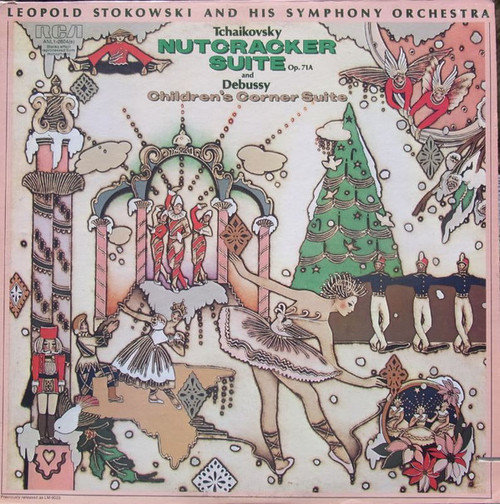Tchaikovsky*, Debussy*, Leopold Stokowski And His Symphony Orchestra - Nutcracker Suite, Op. 71A  And Children's Corner Suite (LP)