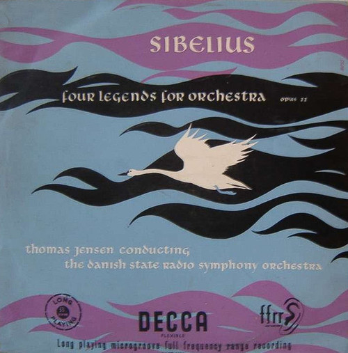 Jean Sibelius, Thomas Jensen Conducting Statsradiofoniens Symfoniorkester - Four Legends For Orchestra - Decca - LXT 2831 - LP, Mono 1577977342