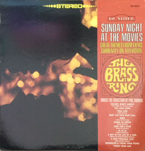 The Brass Ring - Sunday Night At The Movies - Dunhill - DS 50015 - LP 1581730807