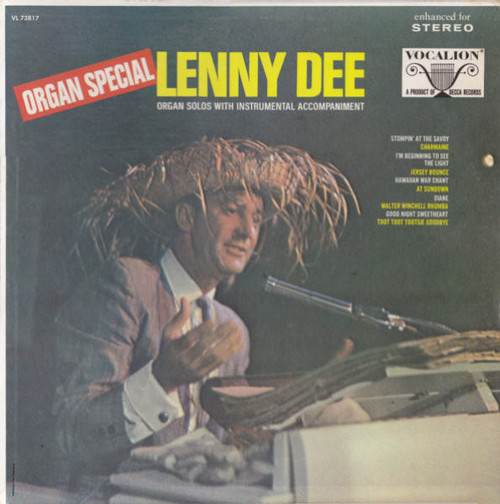 Lenny Dee (2) - Organ Special (Organ Solos With Instrumental Accompaniment) - Vocalion (2) - VL 73817 - LP 1581756865