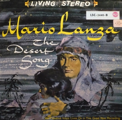 Mario Lanza - The Desert Song (LP)