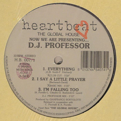 Various - Now We Are Presenting...DJ Professor - Heartbeat - HB 007 - 2x12" 1584321757