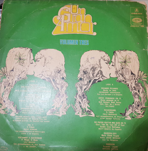 Various - Un Gran Amor Vol. 3 - Odeon, EMI - 1259 - LP, Comp 1587412504