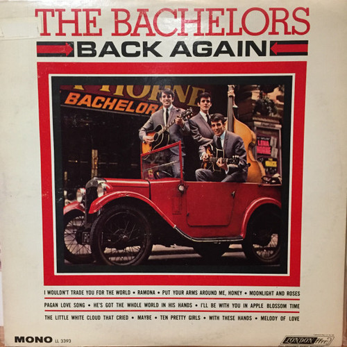The Bachelors - Back Again - London Records - LL3393 - LP, Mono 1589163235