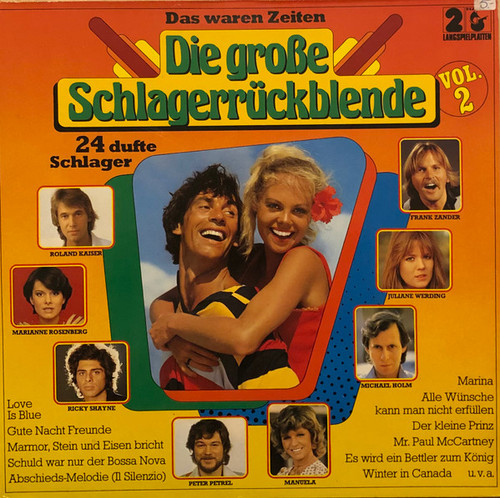 Various - Das Waren Zeiten • Die Große Schlagerrückblende - 24 Dufte Schlager Vol. 2 - Hansa - 302 073-370 - 2xLP, Comp 1589185171
