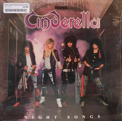 Cinderella (3) - Night Songs - Friday Music, Friday Music, Mercury - FRM-83007, FRM-83333 - LP, Album, RE, Red 1590433519