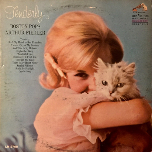 The Boston Pops Orchestra / Arthur Fiedler - Tenderly - RCA Victor Red Seal - LM-2798 - LP, Mono 1590439330
