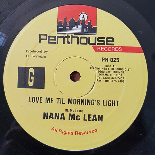 Nana McLean - Love me til morning's light (12", Single)
