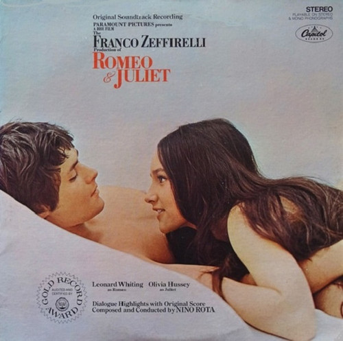 Nino Rota - Romeo & Juliet - Capitol Records - ST 2993 - LP, Album, RE 1597358320